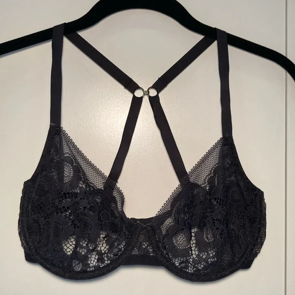 Beija London lingerie lace bra blue 34D - Picture 1 of 16